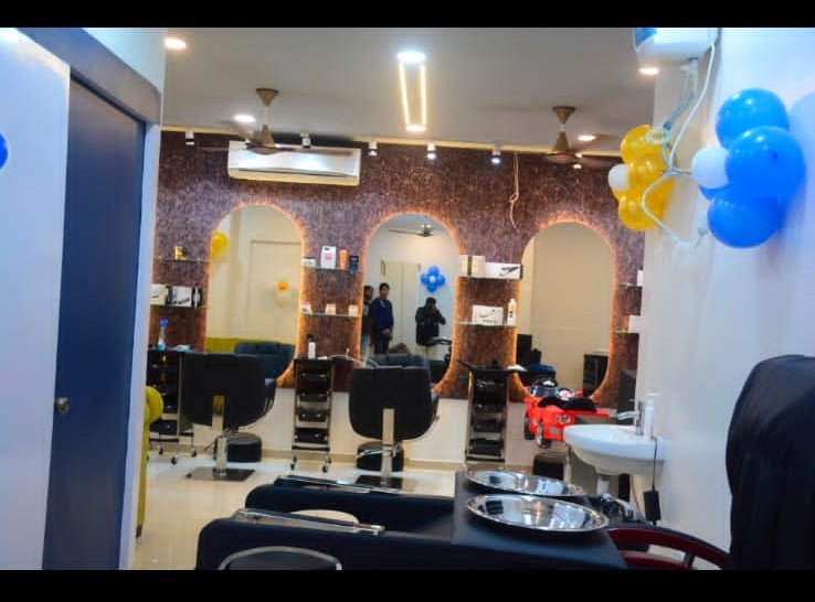 chandana's beauty parlour work