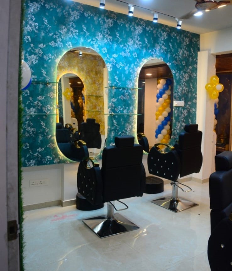 chandana's beauty parlour work