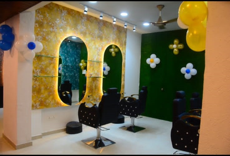 chandana's beauty parlour work