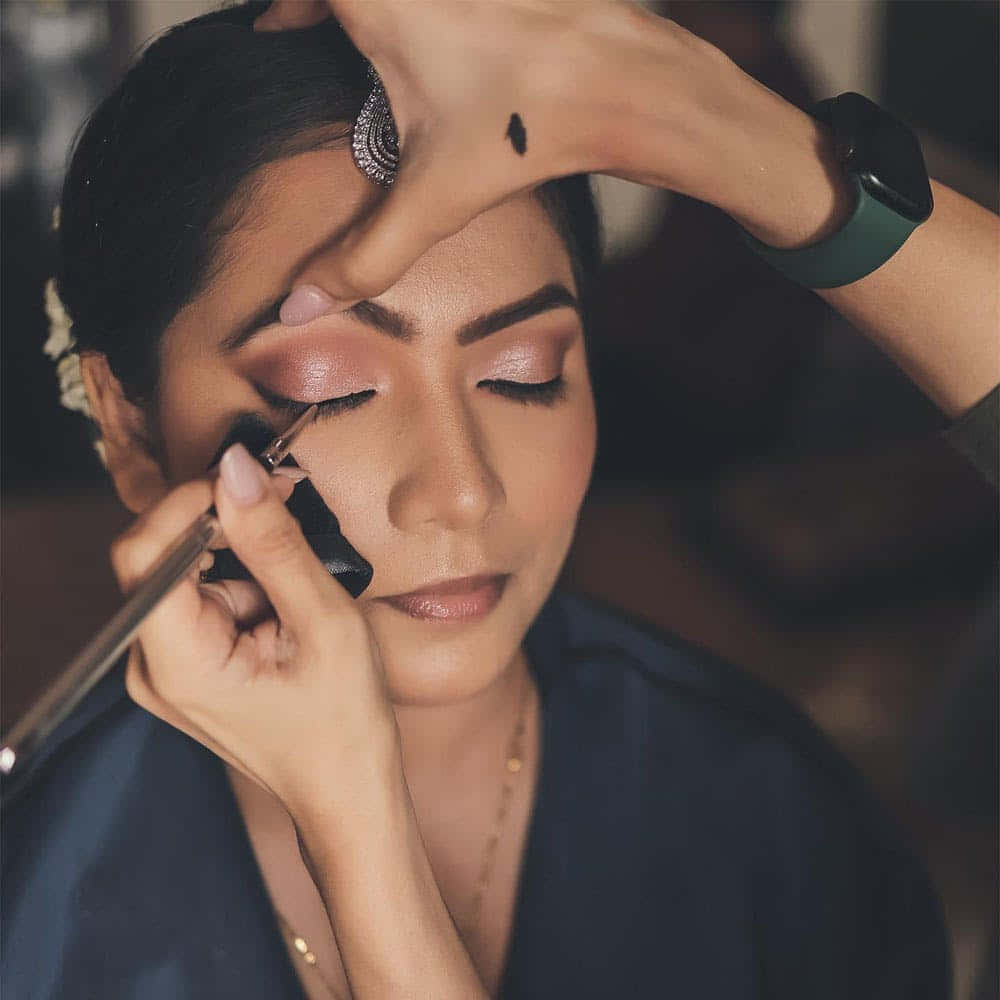 chandana's beauty parlour work